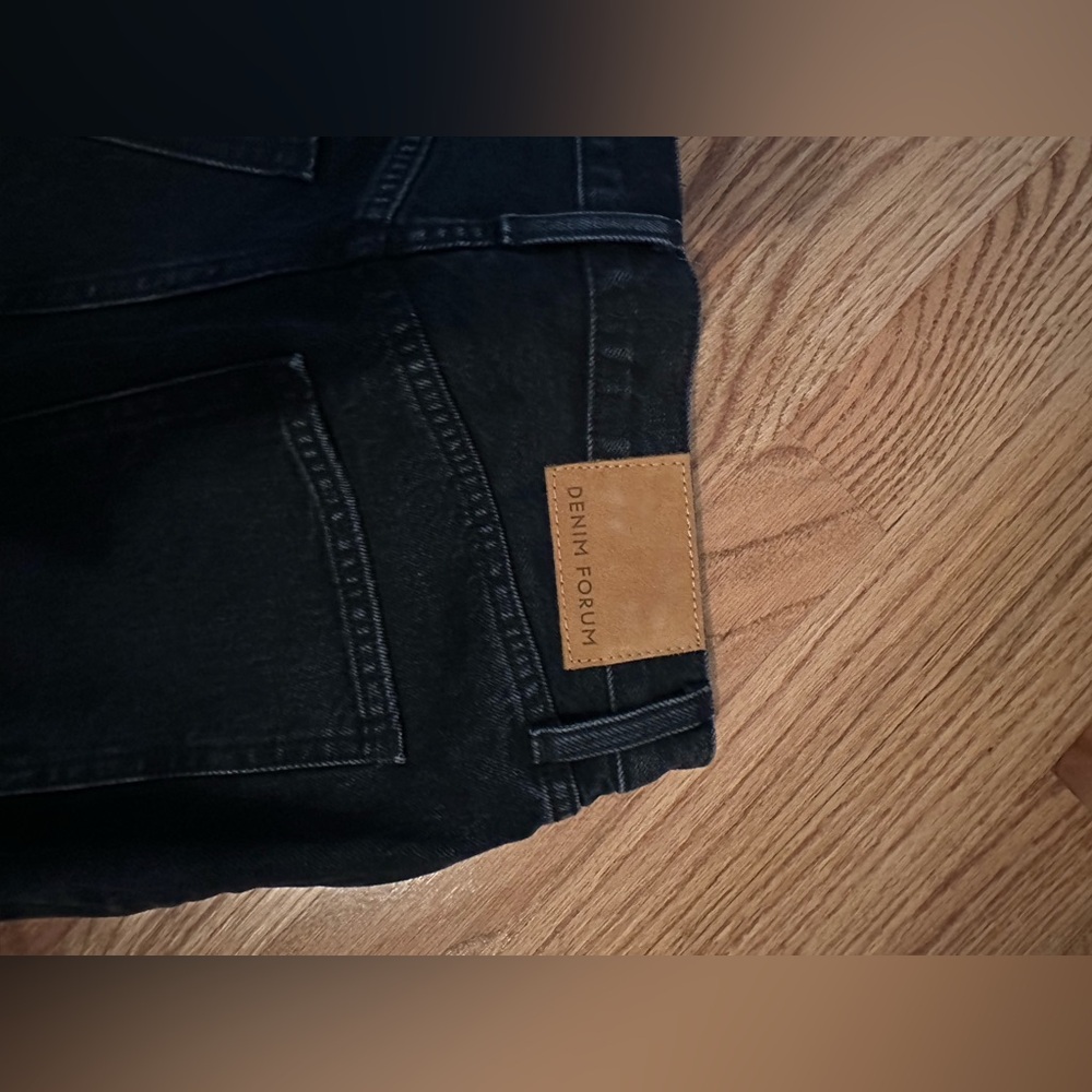 Denim Forum Black Jeans (Aritizia brand)